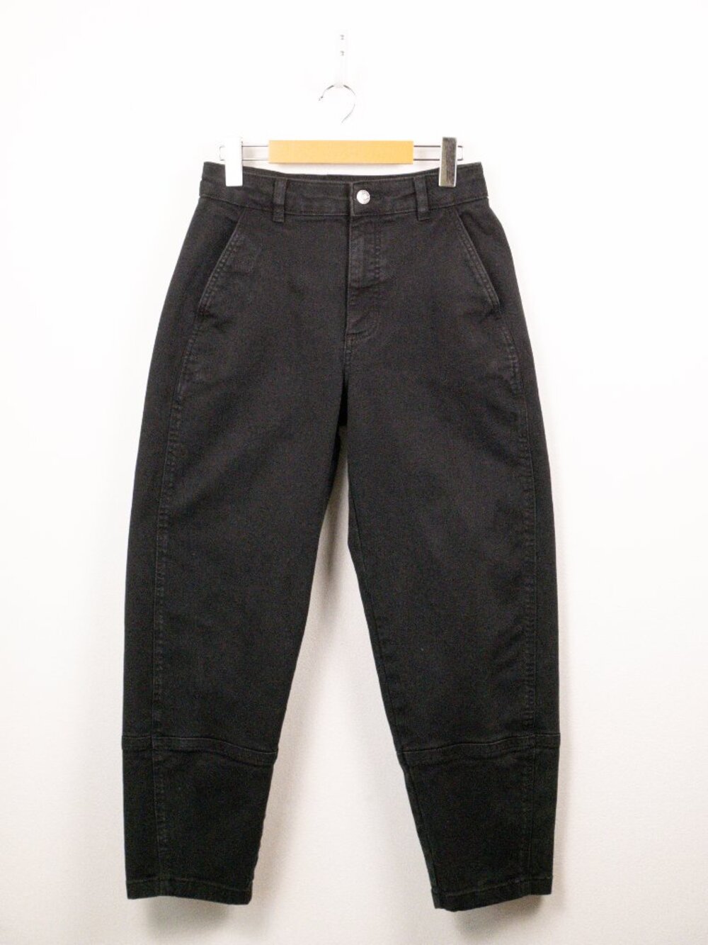 Everlane Women's Black Utility Barrel Pants